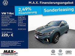 Blau Gebraucht 2025 VW T-Roc R-line SUV | 29.489 € (Superpreis)