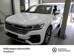 Pure white Gebraucht 2021 VW Touareg R-line SUV | 41.980 € (Guter Preis)