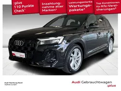 Mythosschwarz metallic Gebraucht 2024 Audi Q7 S-Line SUV | 77.570 € (Fairer Preis)