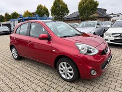 Rot Gebraucht 2016 Nissan Micra Tekna Kleinwagen | 7.490 € (Etwas zu teuer)