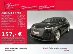 Mythosschwarz metallic Gebraucht 2022 Audi Q4 e-tron Comfort SUV | 25.881 € (Fairer Preis)