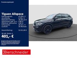 Schwarz Gebraucht 2024 VW Tiguan Allspace R-line SUV | 47.950 € (Teuer)