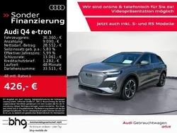 Grau Gebraucht 2022 Audi Q4 e-tron Sport SUV | 36.360 € (Etwas zu teuer)