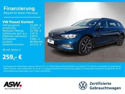 Aquamarinblau metallic Gebraucht 2022 VW Passat Business Kombi | 22.490 € (Guter Preis)