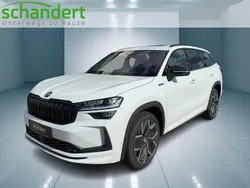 Moonweiß metallic Neu 2025 Skoda Kodiaq SportLine SUV | 63.950 €