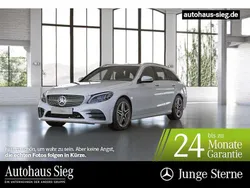 Polarweiss Gebraucht 2021 Mercedes C220 AMG Kombi | 26.374 € (Fairer Preis)