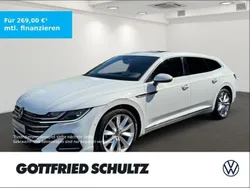 Pure white Gebraucht 2021 VW Arteon R-line Kombi | 29.950 € (Fairer Preis)