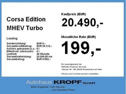 Blau (voltaik blau) Neu 2025 Opel Corsa Edition Kleinwagen | 20.490 € (Fairer Preis)
