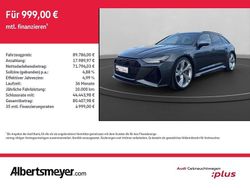 Grau Gebraucht 2020 Audi RS6 Sport Kombi | 89.786 € (Fairer Preis)