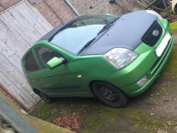 Grün Gebraucht 2002 Kia Picanto Kleinwagen | 700 €