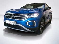 Ravennablau metallic schwarz Gebraucht 2025 VW T-Roc Cabriolet Goal Cabrio | 27.475 € (Superpreis)