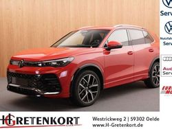 Persimmon red (rot) Gebraucht 2024 VW Tiguan R-line SUV | 45.995 € (Teuer)