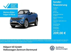 Blau Gebraucht 2024 VW T-Roc Cabriolet Style Cabrio | 29.902 € (Guter Preis)