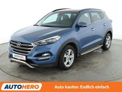 Blau Gebraucht 2016 Hyundai Tucson Premium SUV | 17.990 € (Etwas zu teuer)
