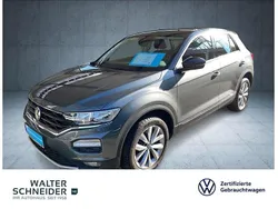 Indiumgrau metallic Gebraucht 2021 VW T-Roc Style SUV | 21.950 € (Fairer Preis)