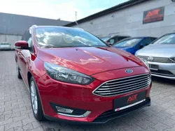 Candyrot metallic Gebraucht 2017 Ford Focus Titanium Kombi | 8.199 € (Fairer Preis)