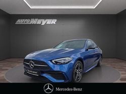 Lack spektralblau Gebraucht 2024 Mercedes C300e AMG Limousine | 44.860 € (Guter Preis)
