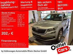 Business grau metallic Gebraucht 2021 Skoda Kodiaq Ambition SUV | 25.991 € (Guter Preis)