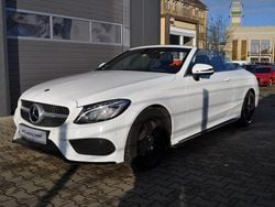 Weiß Gebraucht 2018 Mercedes C250 AMG Cabrio | 25.990 € (Fairer Preis)
