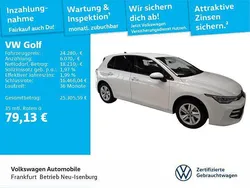 Pure white/pure white Gebraucht 2024 VW Golf VIII Life Limousine | 24.280 € (Guter Preis)