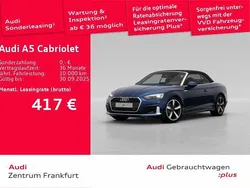 Blau Gebraucht 2024 Audi A5 Cabriolet Advanced Cabrio | 43.849 € (Guter Preis)