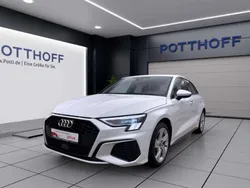 Weiß Gebraucht 2024 Audi A3 Sportback S-Line Limousine | 34.750 € (Superpreis)