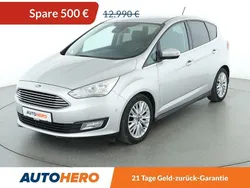 Silber Gebraucht 2018 Ford C-MAX Titanium Van / Kleinbus | 12.190 € (Fairer Preis)
