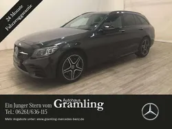 Schwarz Gebraucht 2020 Mercedes C220 AMG Limousine | 28.998 € (Fairer Preis)