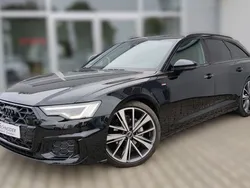 Schwarz Gebraucht 2024 Audi A6 S-Line Kombi | 65.940 €