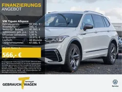 Weiß Gebraucht 2023 VW Tiguan Allspace R-line SUV | 41.350 € (Teuer)