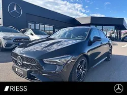 Metalliclack kosmosschwarz Gebraucht 2024 Mercedes CLA200 AMG Coupé | 35.800 € (Fairer Preis)