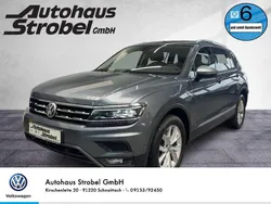 Platinum grey metallic Gebraucht 2018 VW Tiguan Allspace Highline SUV | 27.990 € (Fairer Preis)