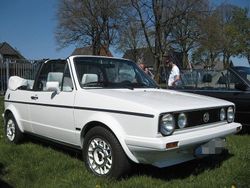 Weiß Gebraucht 1987 VW Golf Cabriolet Cabrio | 16.500 €