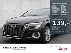 Mythosschwarz metallic Neu 2025 Audi A3 Sportback Advanced Plus Limousine | 32.980 € (Superpreis)