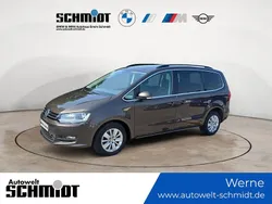 (braun) black oak brown Gebraucht 2018 VW Sharan Comfortline Van / Kleinbus | 25.390 € (Etwas zu teuer)