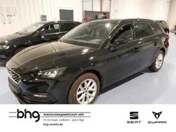 Midnight schwarz metallic Gebraucht 2021 Seat Leon Style Kombi | 22.930 € (Fairer Preis)