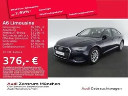 Firmamentblau metallic Gebraucht 2023 Audi A6 Ambiente Limousine | 36.456 € (Superpreis)