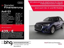 Navarrablau metallic Gebraucht 2024 Audi Q3 S-Line SUV | 38.960 € (Guter Preis)