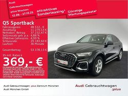 Mythosschwarz metallic Gebraucht 2023 Audi Q5 Sportback S-Line SUV | 48.512 € (Guter Preis)