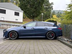 Blau Gebraucht 2020 Mercedes CLA45 AMG Shooting Brake AMG Kombi | 32.500 € (Guter Preis)