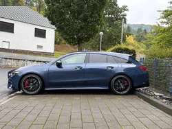 Blau Gebraucht 2020 Mercedes CLA45 AMG Shooting Brake AMG Kombi | 32.750 € (Guter Preis)
