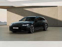 Schwarz (mythosschwarz metallic) Gebraucht 2024 Audi RS6 Comfort Kombi | 129.990 €