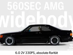 Schwarz Gebraucht 1990 Mercedes 560 AMG Coupé | 369.000 €