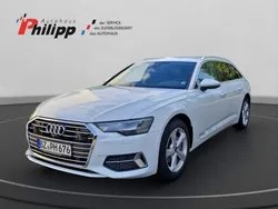 Gletscherweiss (metallic) Gebraucht 2022 Audi A6 Sport Kombi | 44.000 € (Teuer)