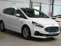 Weiß Gebraucht 2020 Ford S-MAX Titanium Van / Kleinbus | 21.990 € (Fairer Preis)
