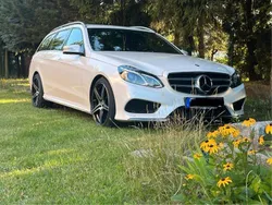 Weiß Gebraucht 2015 Mercedes E350 AMG line Kombi | 22.000 € (Fairer Preis)