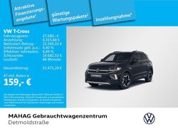 Schwarz Gebraucht 2025 VW T-Cross IQ Drive SUV | 27.680 € (Fairer Preis)