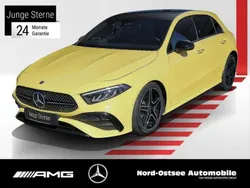 Gelb unilack sonnengelb Gebraucht 2024 Mercedes A180 AMG Limousine | 30.990 € (Fairer Preis)