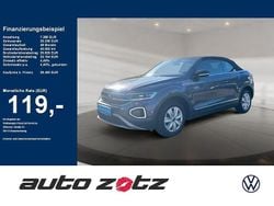 Schwarz Gebraucht 2025 VW T-Roc Cabriolet Goal Cabrio | 29.490 € (Superpreis)