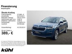 Lavablau metallic Gebraucht 2022 Skoda Kodiaq Ambition SUV | 37.890 € (Fairer Preis)